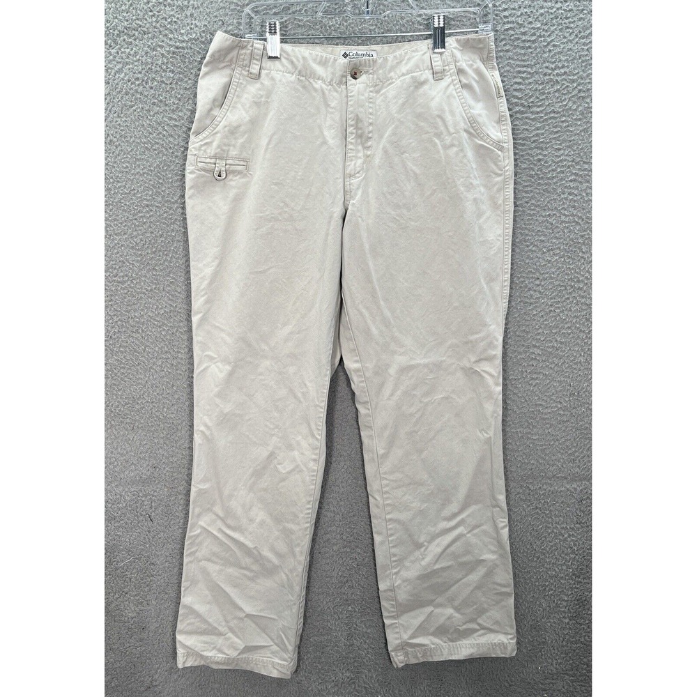 Columbia Pants Womens 10 Tan Utility Outdoors Hiking Camping Workwear‎ Casual